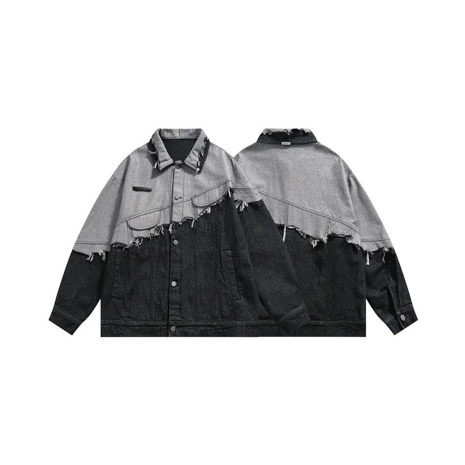 Lapel Denim Jacket For Men And Women - www.Shopthatapp.com