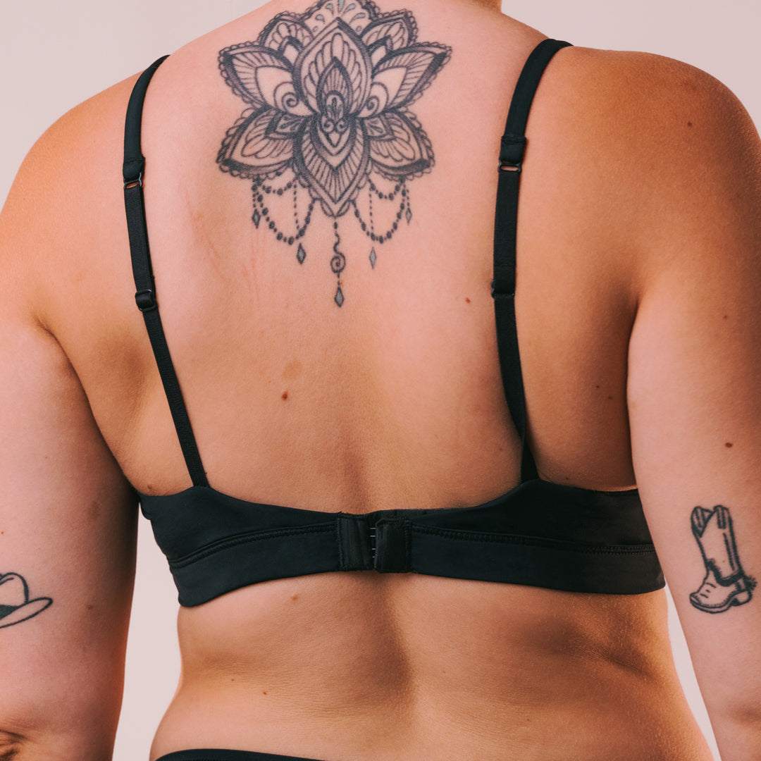 Cheeky Cherry Ultra Smooth Triangle Bralette Swimwear - www.Shopthatapp.com