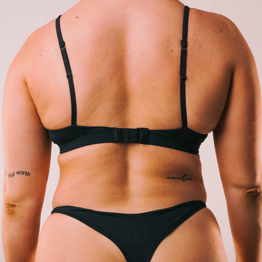 Cheeky Cherry Ultra Smooth Triangle Bralette Swimwear - www.Shopthatapp.com