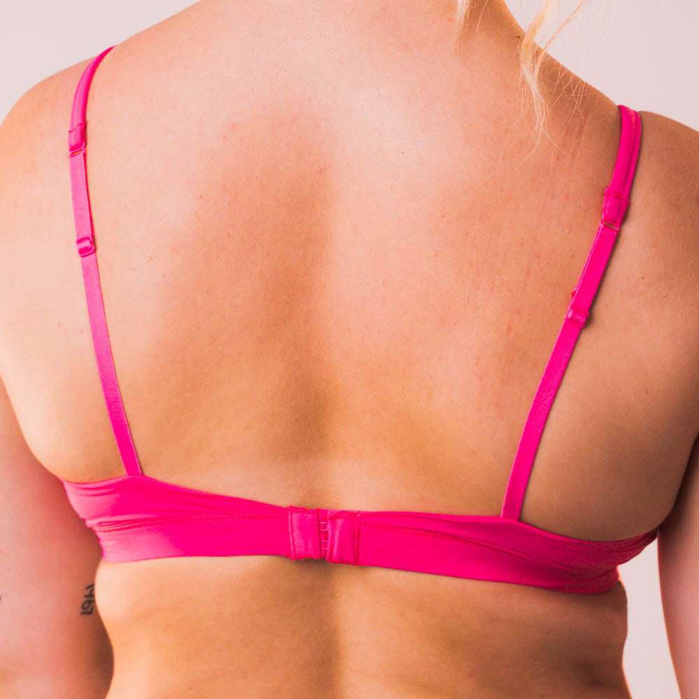 Ultra Smooth Triangle Bralette-Him and her Swimwear-www.Shopthatapp.com-Cheeky Cherry
