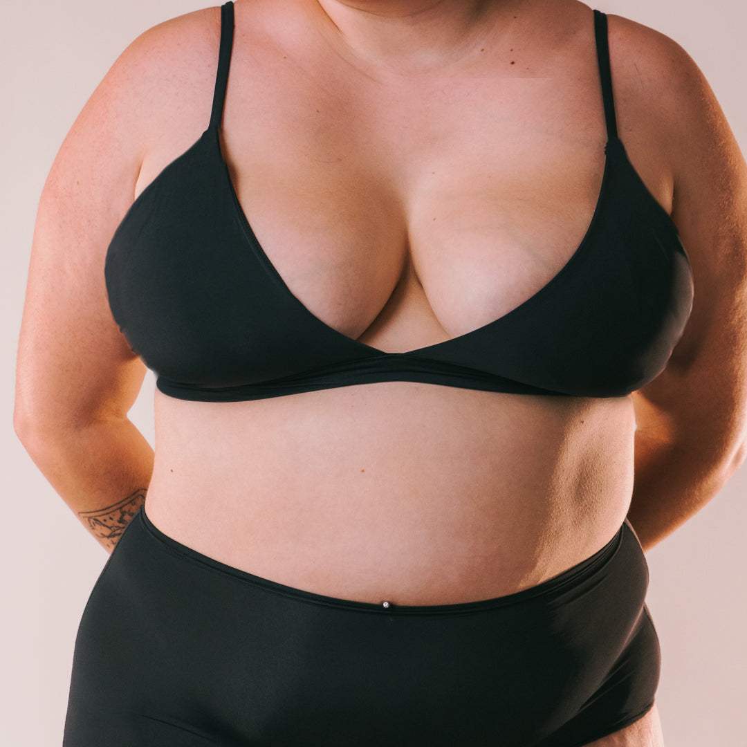 Cheeky Cherry Ultra Smooth Triangle Bralette Swimwear - www.Shopthatapp.com