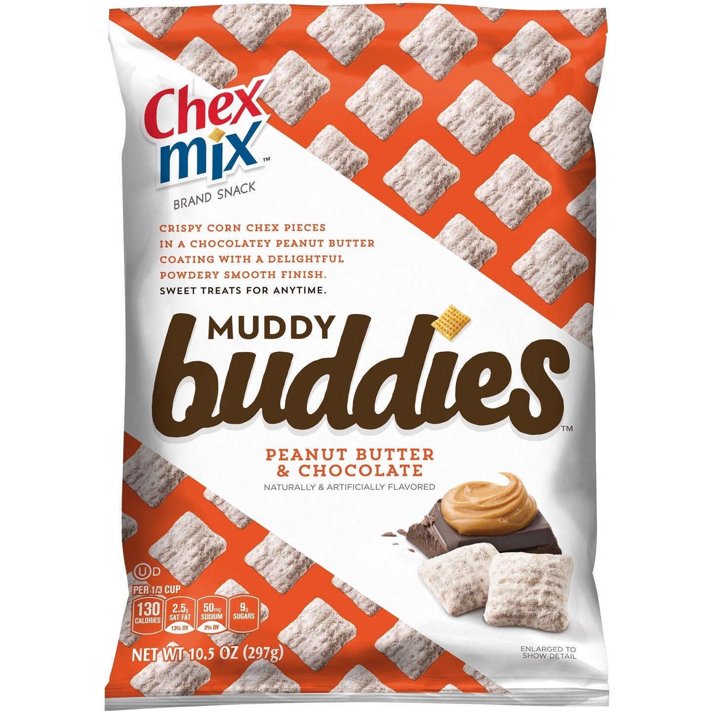 Chex Mix Muddy Buddies Peanut Butter & Chocolate 10.5 OZ - www.Shopthatapp.com