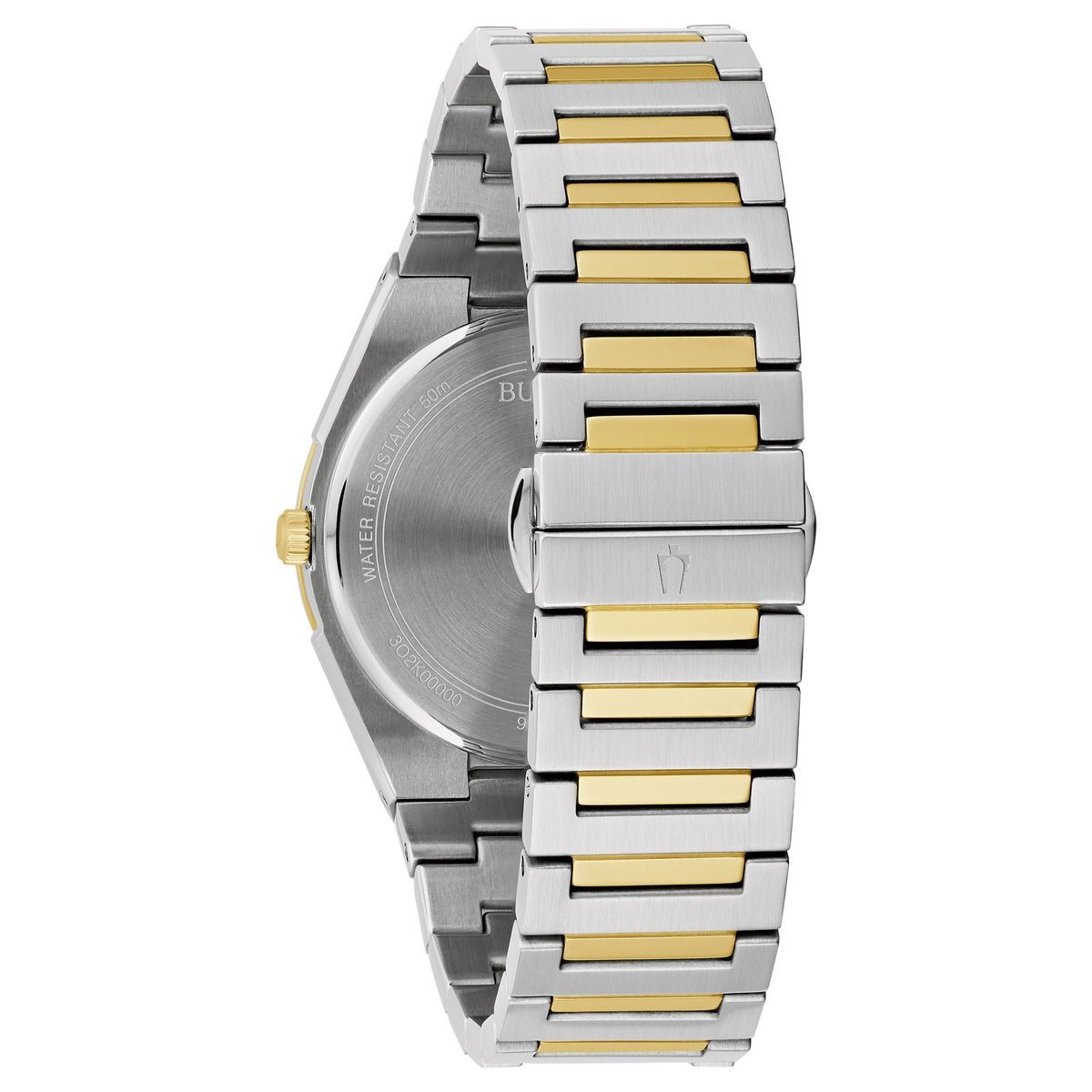 Classic Two Tone Stainless Steel Quartz Men's Watch - www.Shopthatapp.com