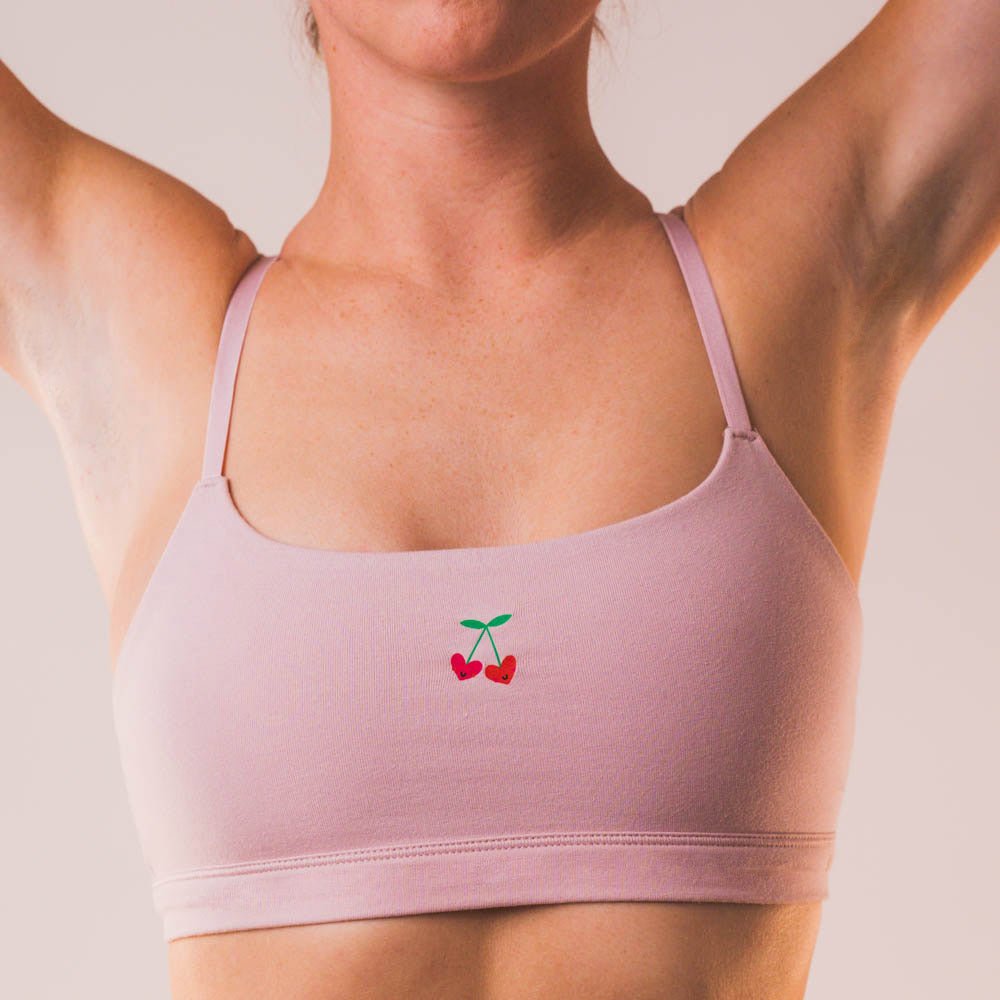 Cotton Stretch Scoop Bralette - www.Shopthatapp.com