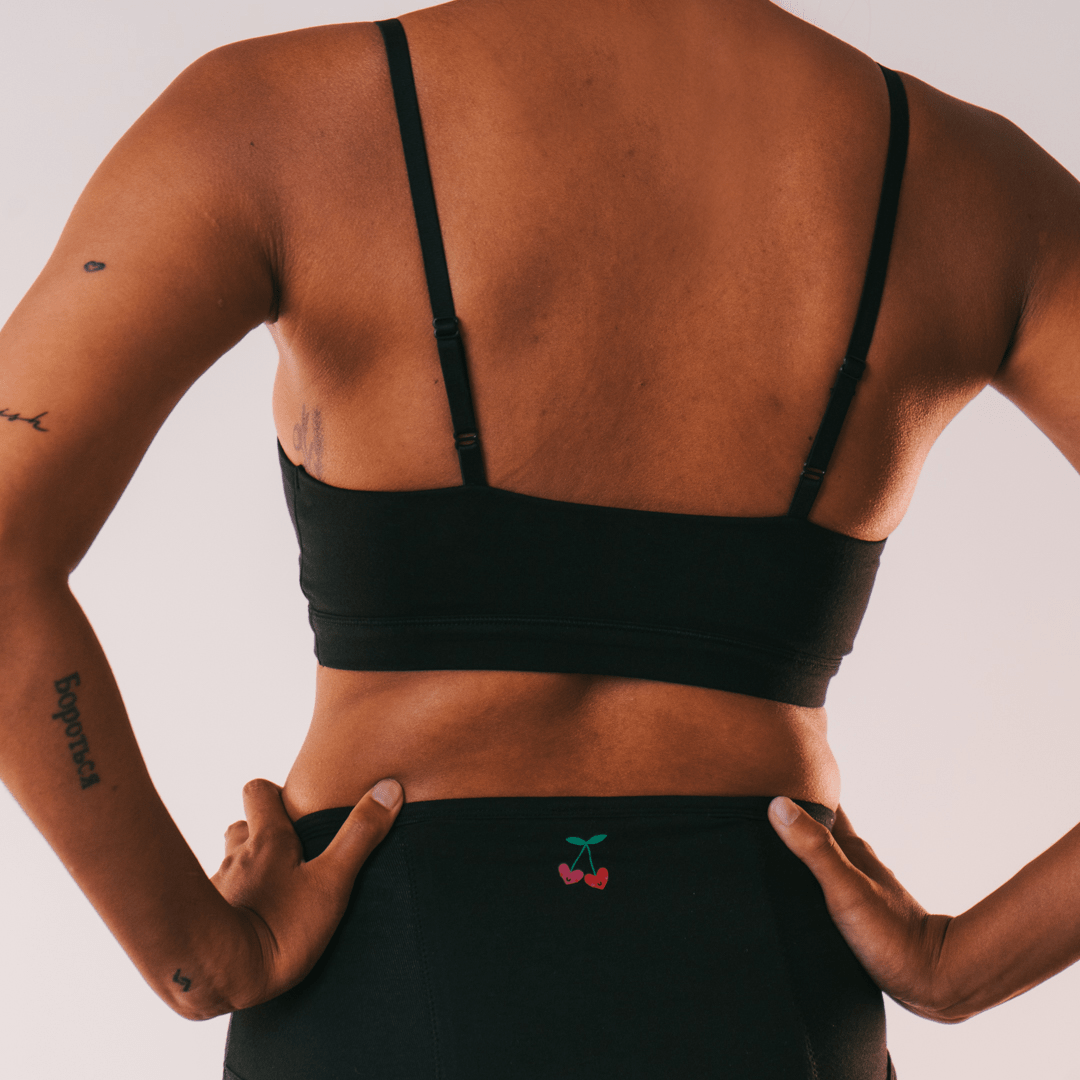 Cotton Stretch Scoop Bralette - www.Shopthatapp.com