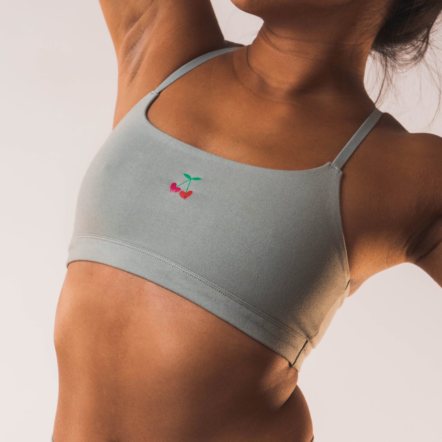 Cotton Stretch Scoop Bralette - www.Shopthatapp.com