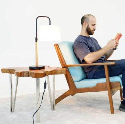 New Design Small Modern Stylish Desk Lamp In Stock In The United States,Easy To Install For Bedside Table Lamp, Night Light, Study Lamp, Arcus Paniz Simple Table Lamp With Cylinder Shade 110V - www.Shopthatapp.com