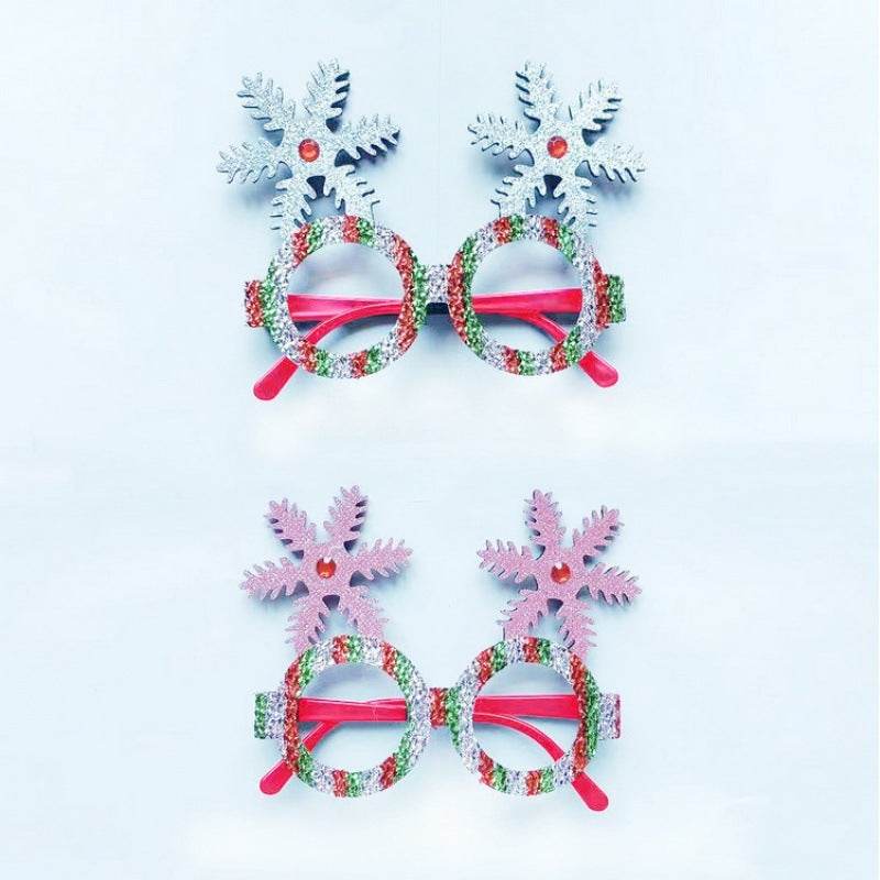 Christmas Creative Party Gathering Dress Up Glasses - www.Shopthatapp.com