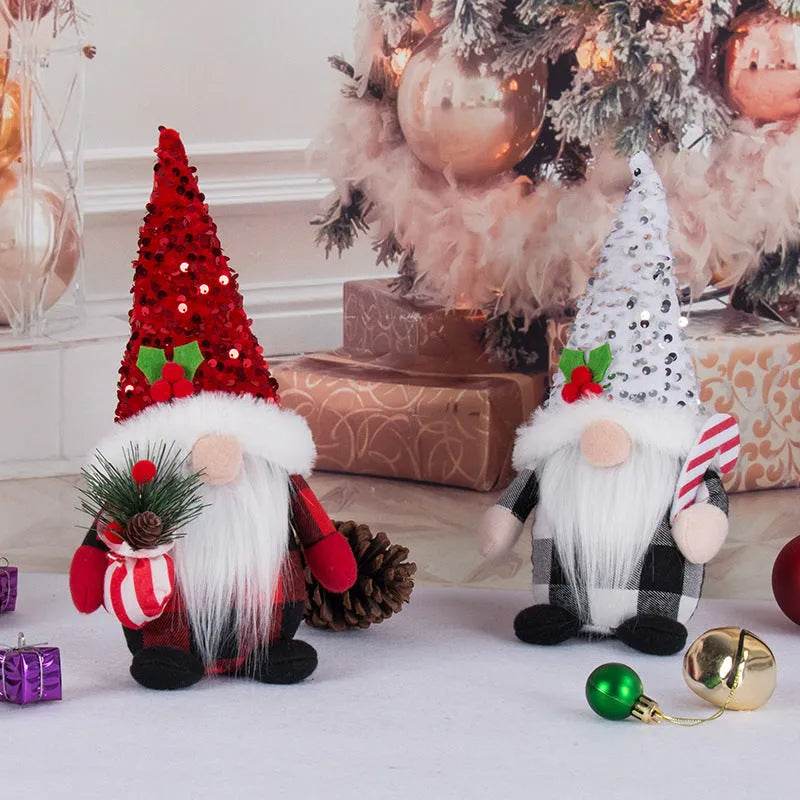 Christmas Decorations Faceless Baby Doll Ornaments - www.Shopthatapp.com
