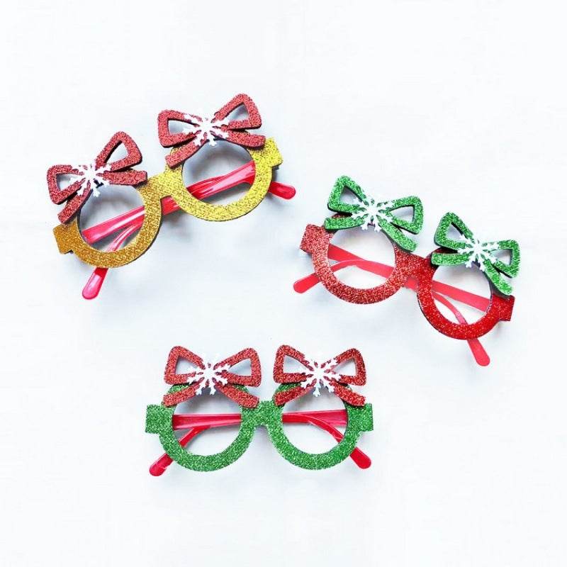 Christmas Creative Party Gathering Dress Up Glasses - www.Shopthatapp.com