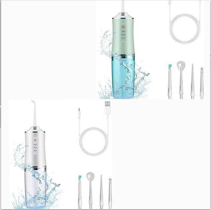 Cordless Dental Electric Flosser High Speed water Spray Oral Irrigator - www.Shopthatapp.com