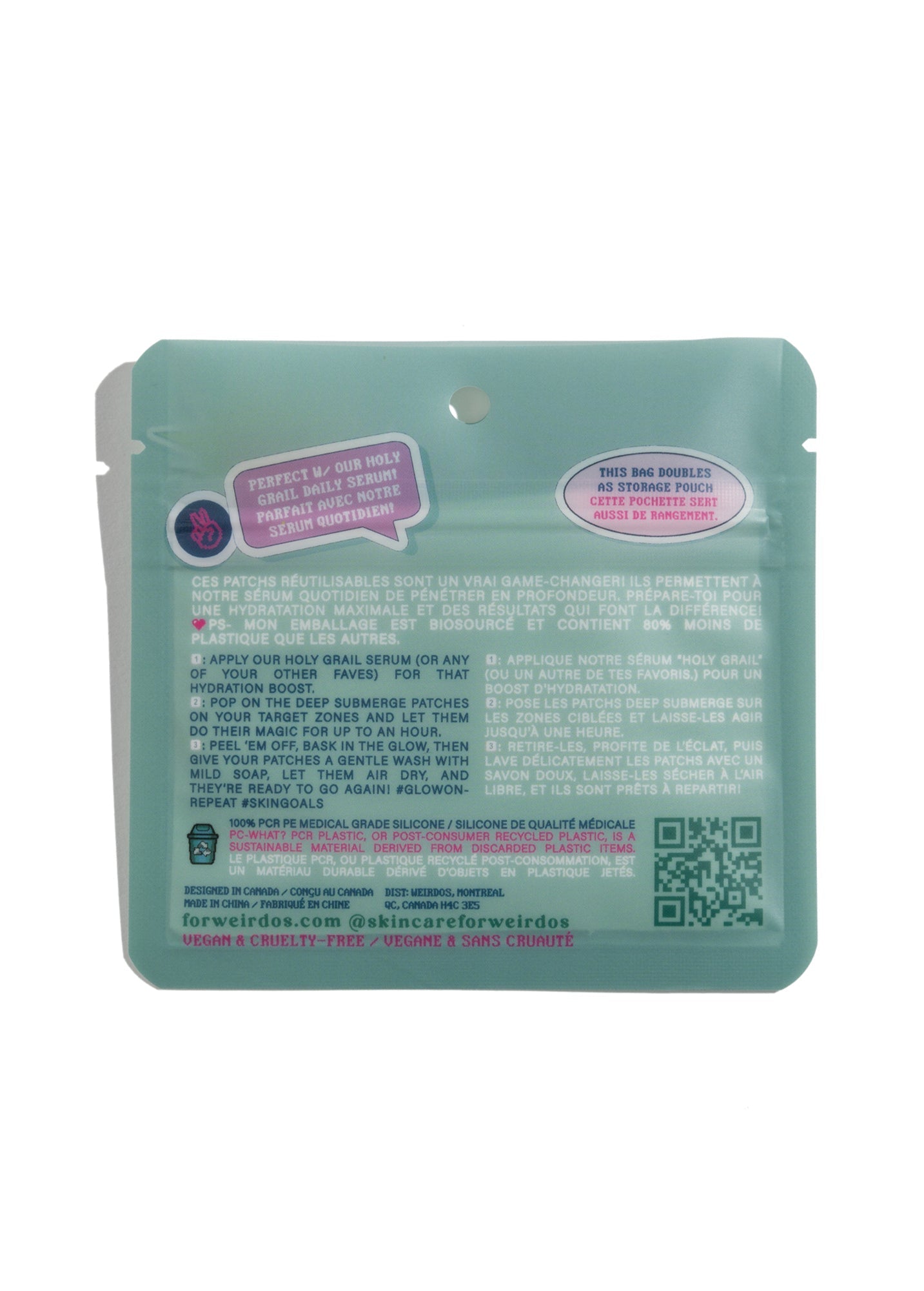 patchs d'infusion en immersion profonde