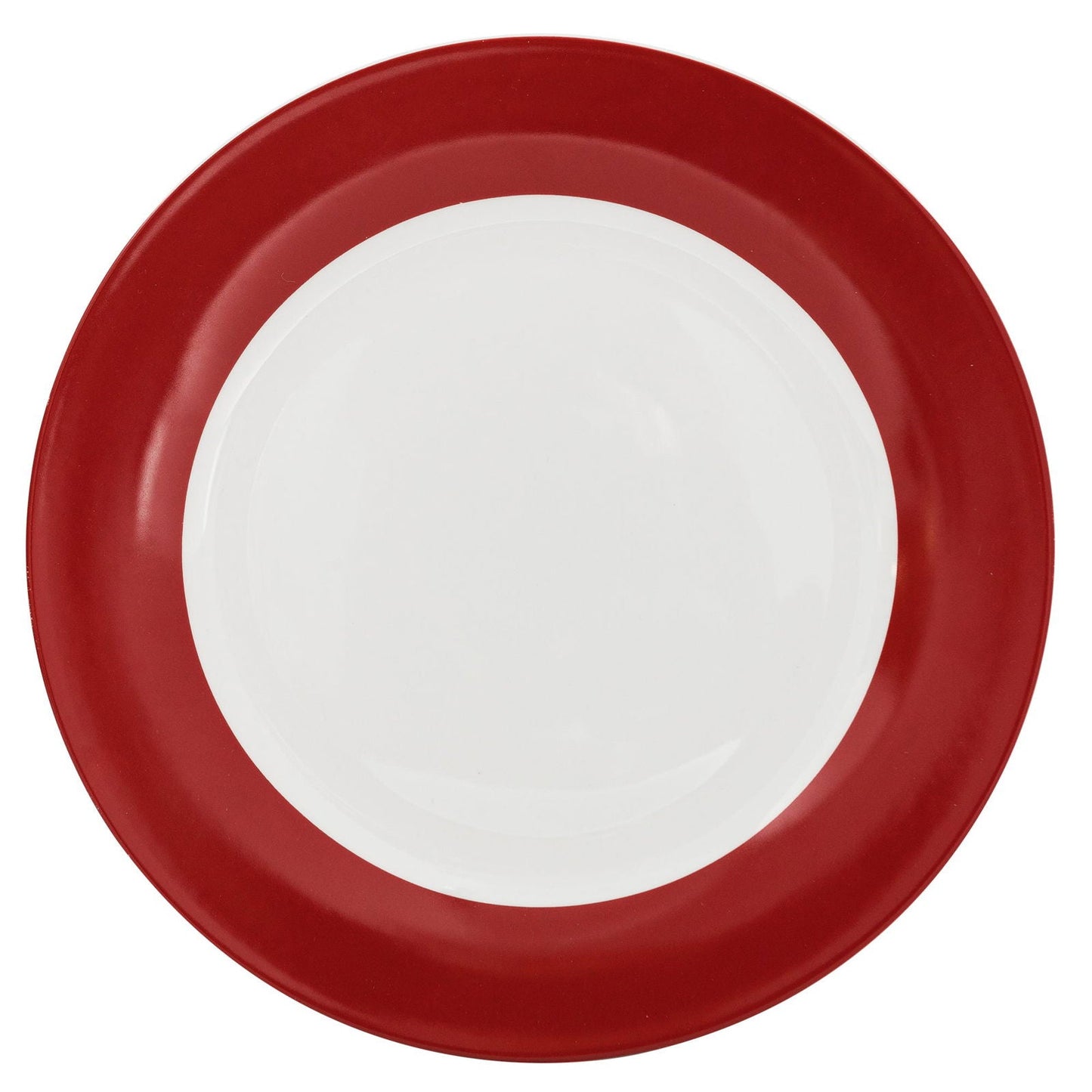 Dinnerware 12 Piece Rimmed Porcelain - Rouge - www.Shopthatapp.com