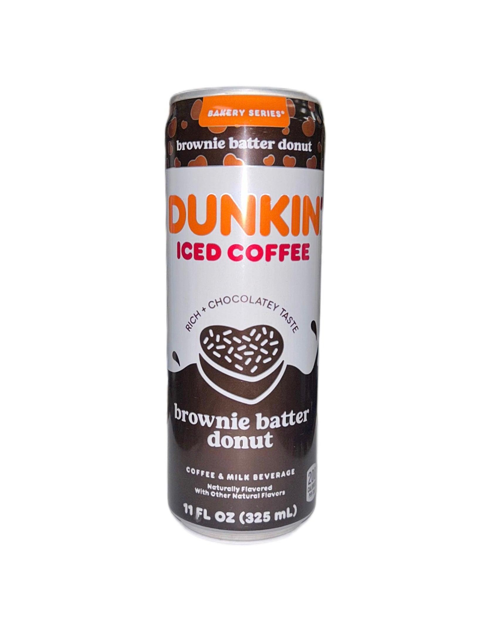 Dunkin' Iced Coffee Brownie Batter Donut Drink - www.Shopthatapp.com