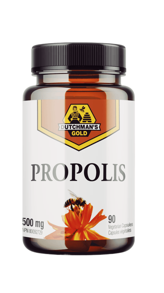 Dutchman's Gold Bee Propolis 500mg (90 VegCaps) - www.Shopthatapp.com