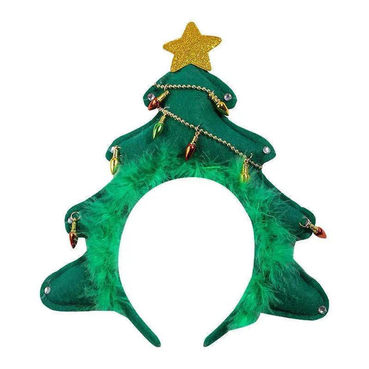 Christmas With Light Headband Snowflake Women's - www.Shopthatapp.com