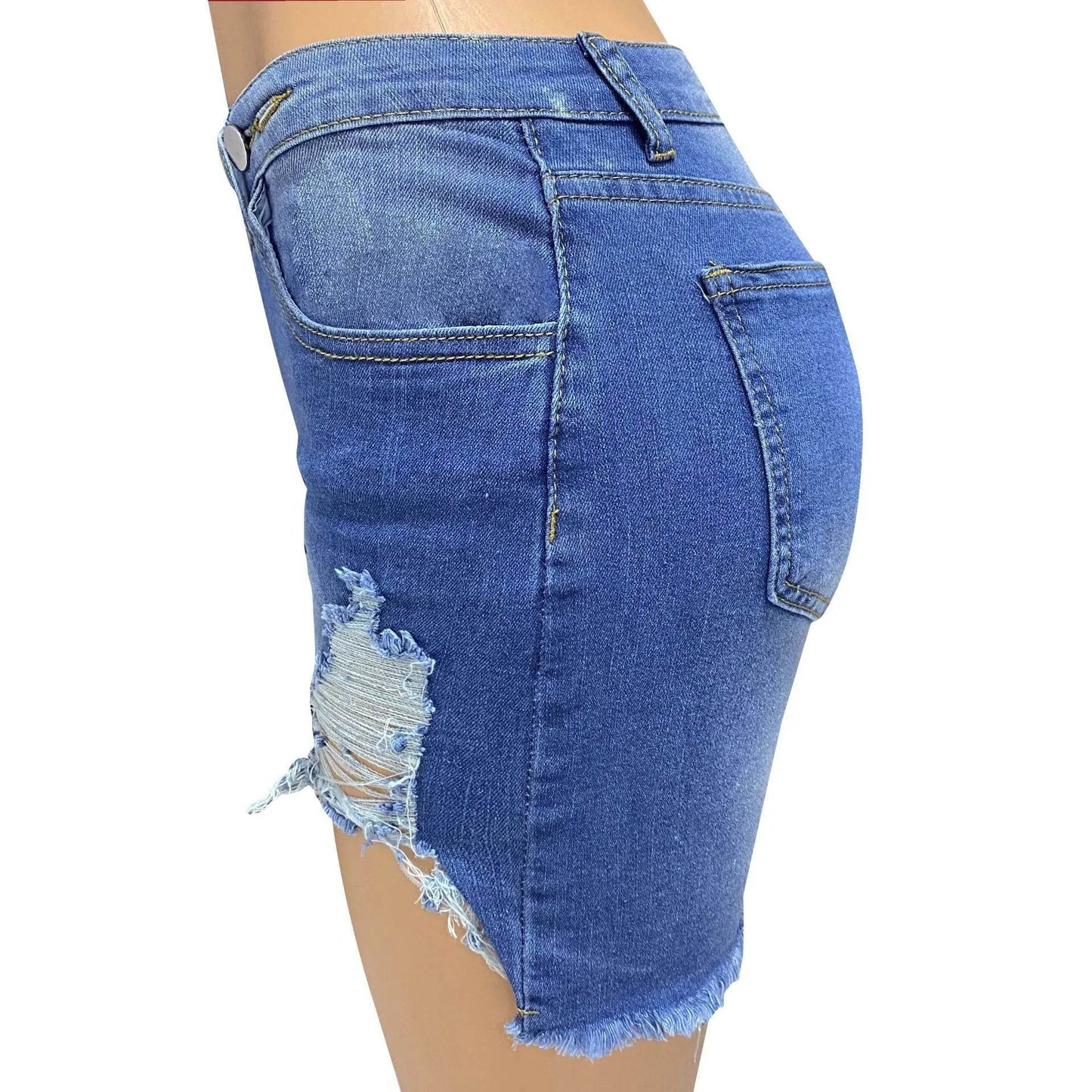 Fashion Personality Denim Shorts For Women - www.Shopthatapp.com