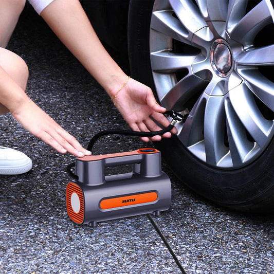 Tire Inflator 12V DC Portable Compressor Electric DC Auto Tire Pumps For Car Tires - www.Shopthatapp.com