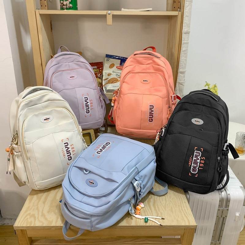 High School Student Schoolbag Large Capacity Backpack for School - www.Shopthatapp.com