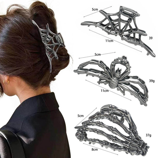 Halloween Barrettes Simple Bat - www.Shopthatapp.com