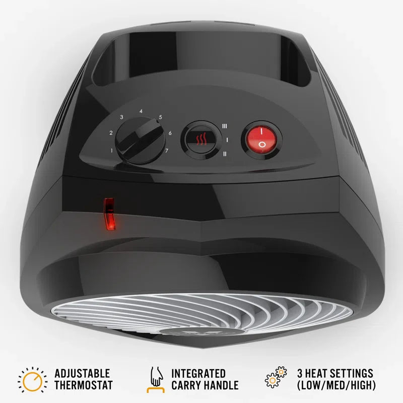 Electric Compact Space Heater - www.Shopthatapp.com