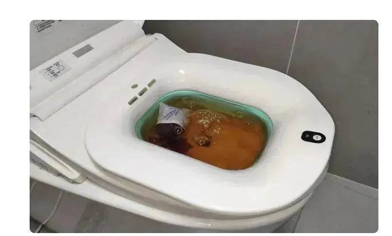 Electric Toilet Bidet Seat Bubble Massage Hemorrhoid Care - www.Shopthatapp.com