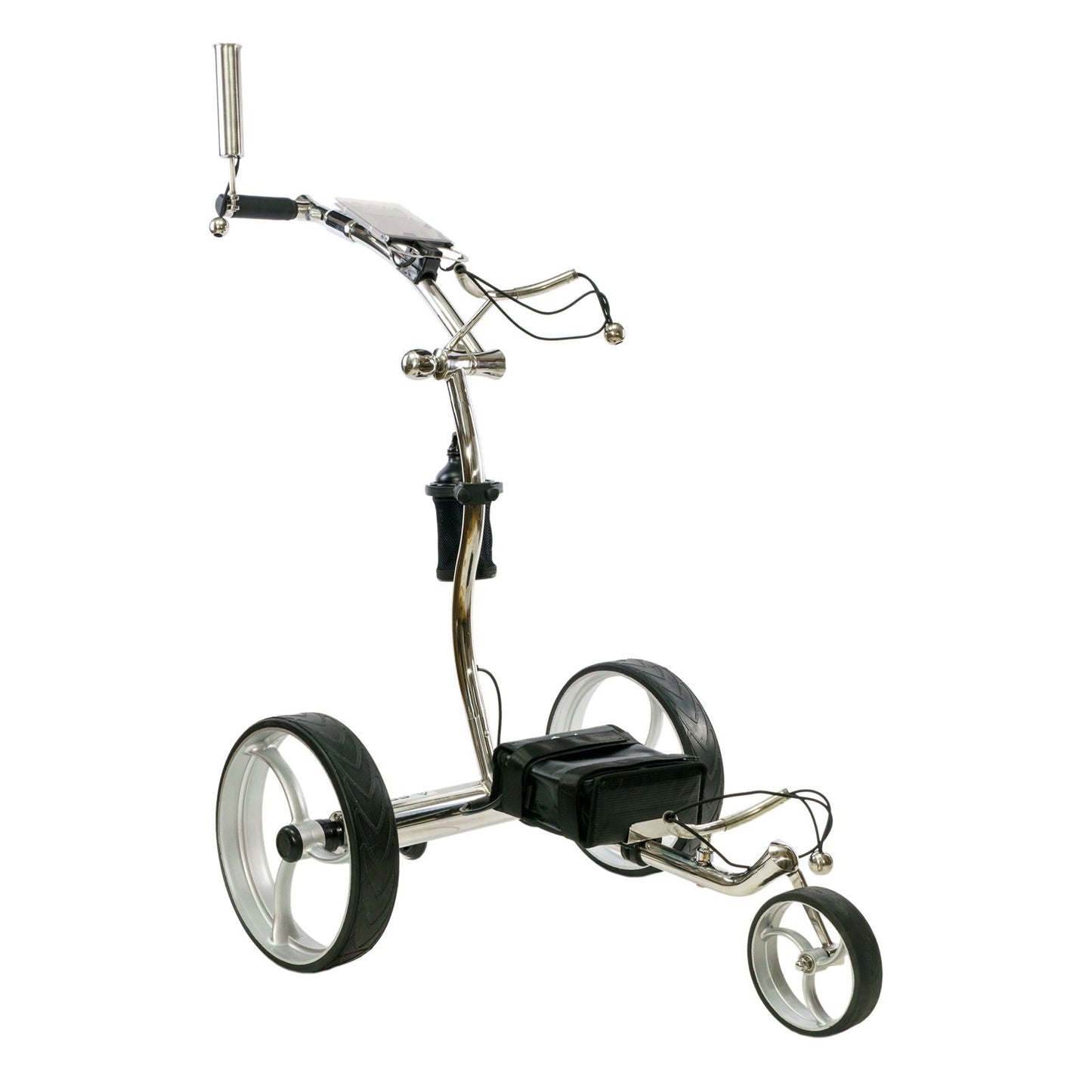 EPG eR-Pace G Luxury Remote Golf Trolley, Stainless Steel - www.Shopthatapp.com