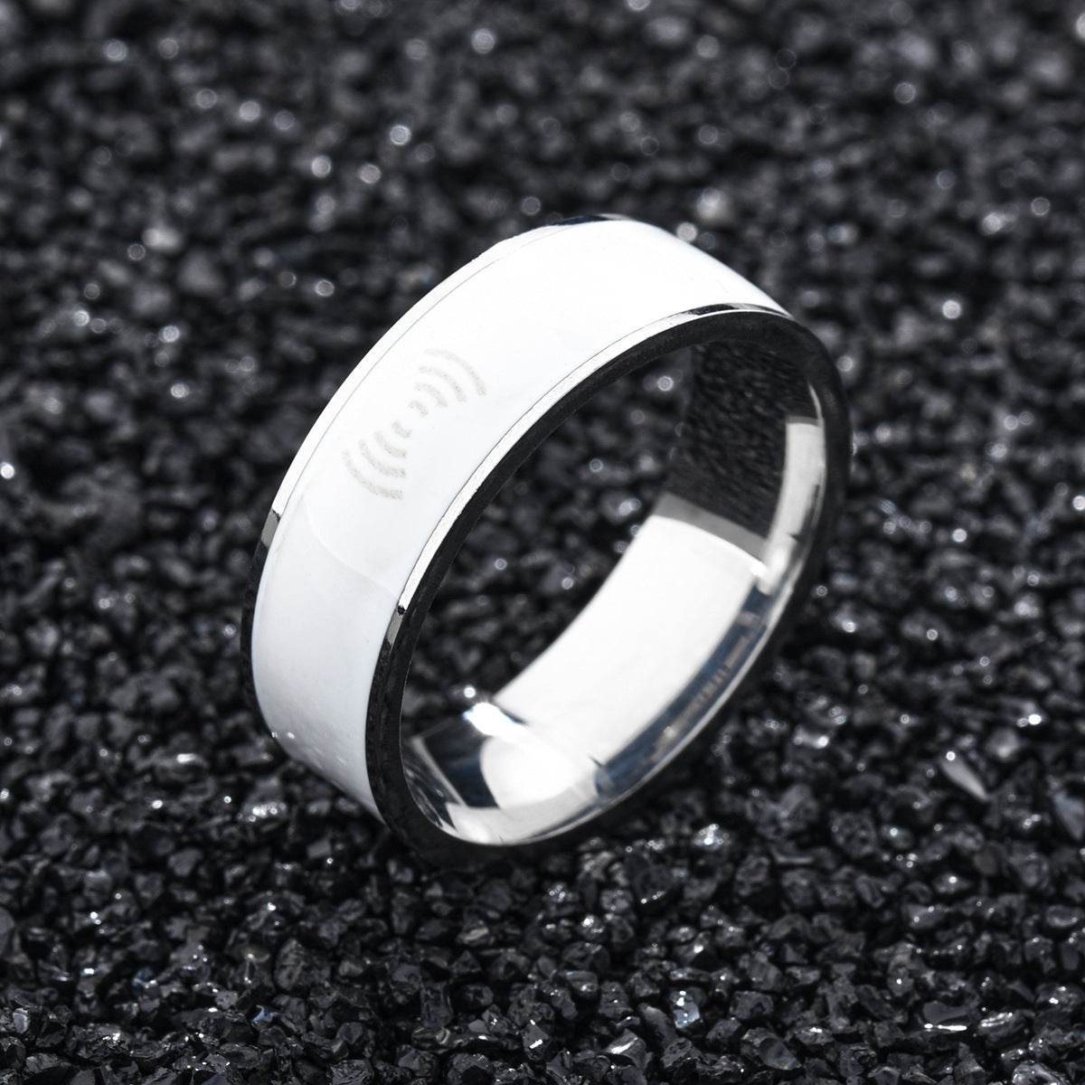 New Stainless Steel Smart Ring - www.Shopthatapp.com