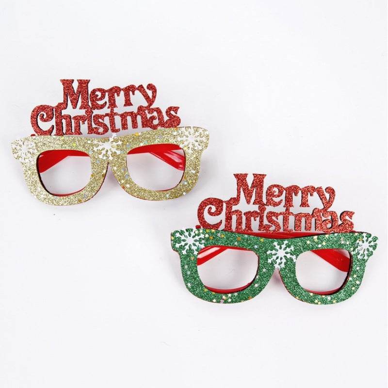 Christmas Creative Party Gathering Dress Up Glasses - www.Shopthatapp.com