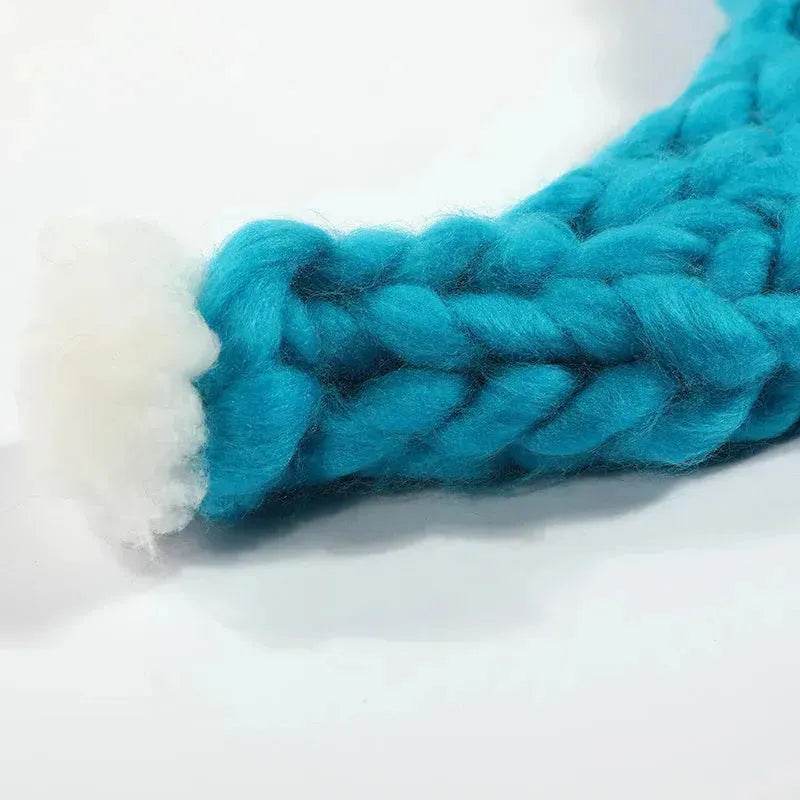 Christmas Plush Hat With Pompom Cute Winter Hat For Women Men Child - www.Shopthatapp.com