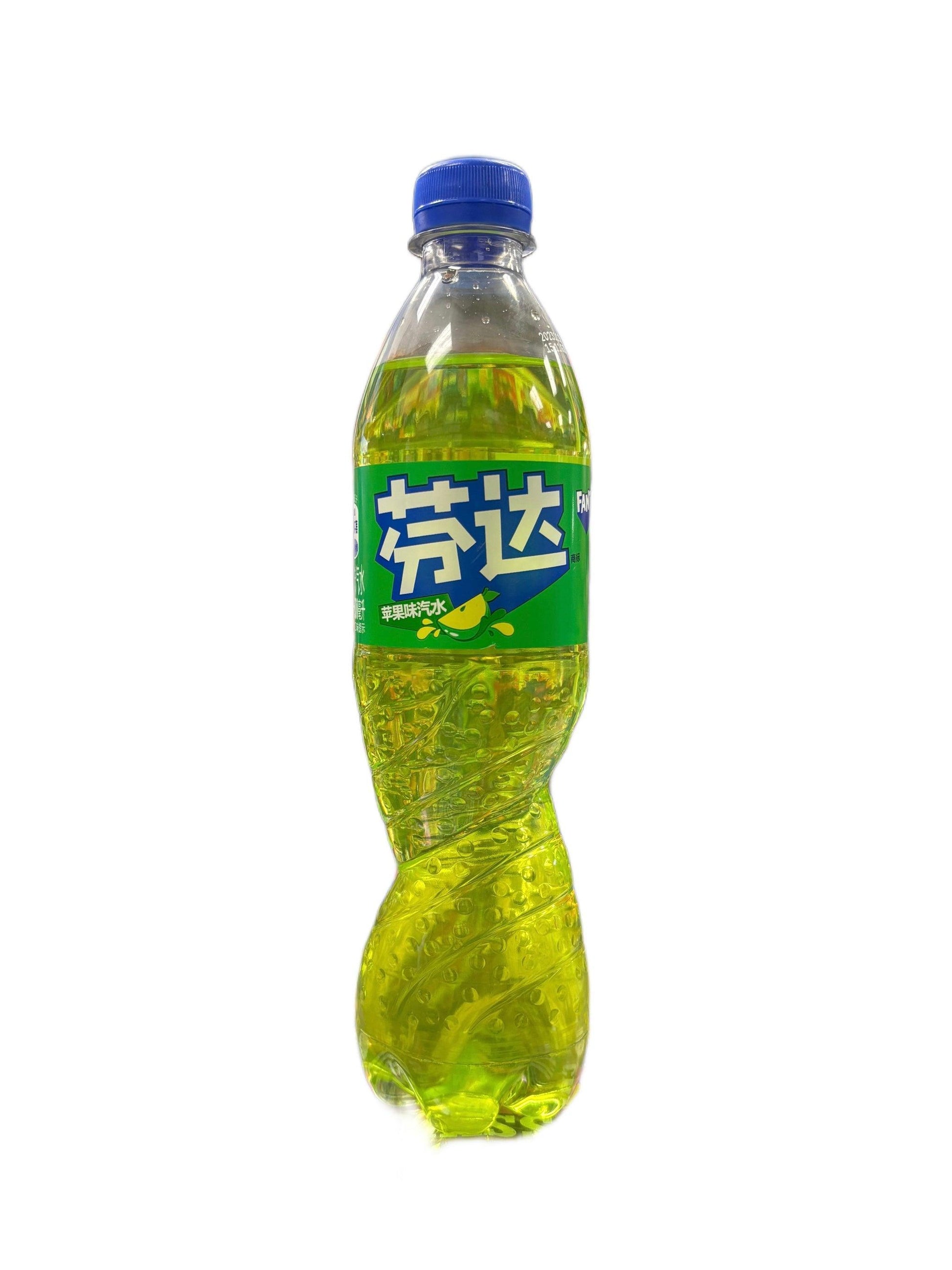 Fanta Green Apple Bottle 500ML - China Edition - www.Shopthatapp.com