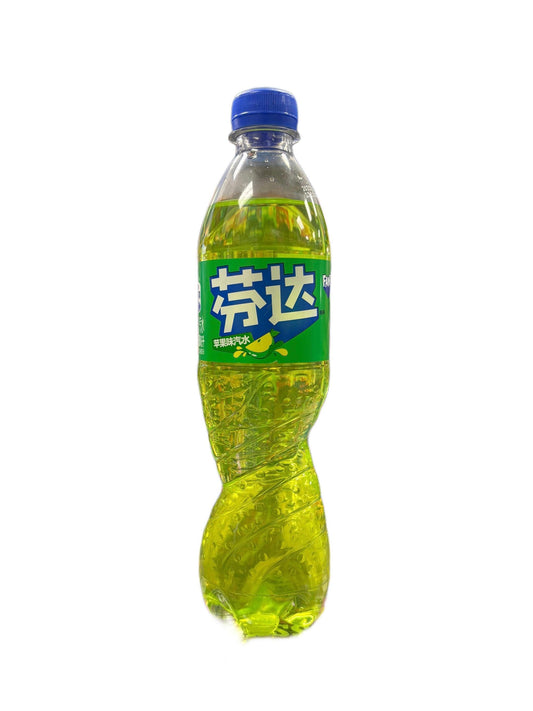 Fanta Green Apple Bottle 500ML - China Edition - www.Shopthatapp.com