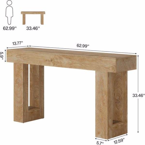 Long Console Table Living Room Table - www.Shopthatapp.com
