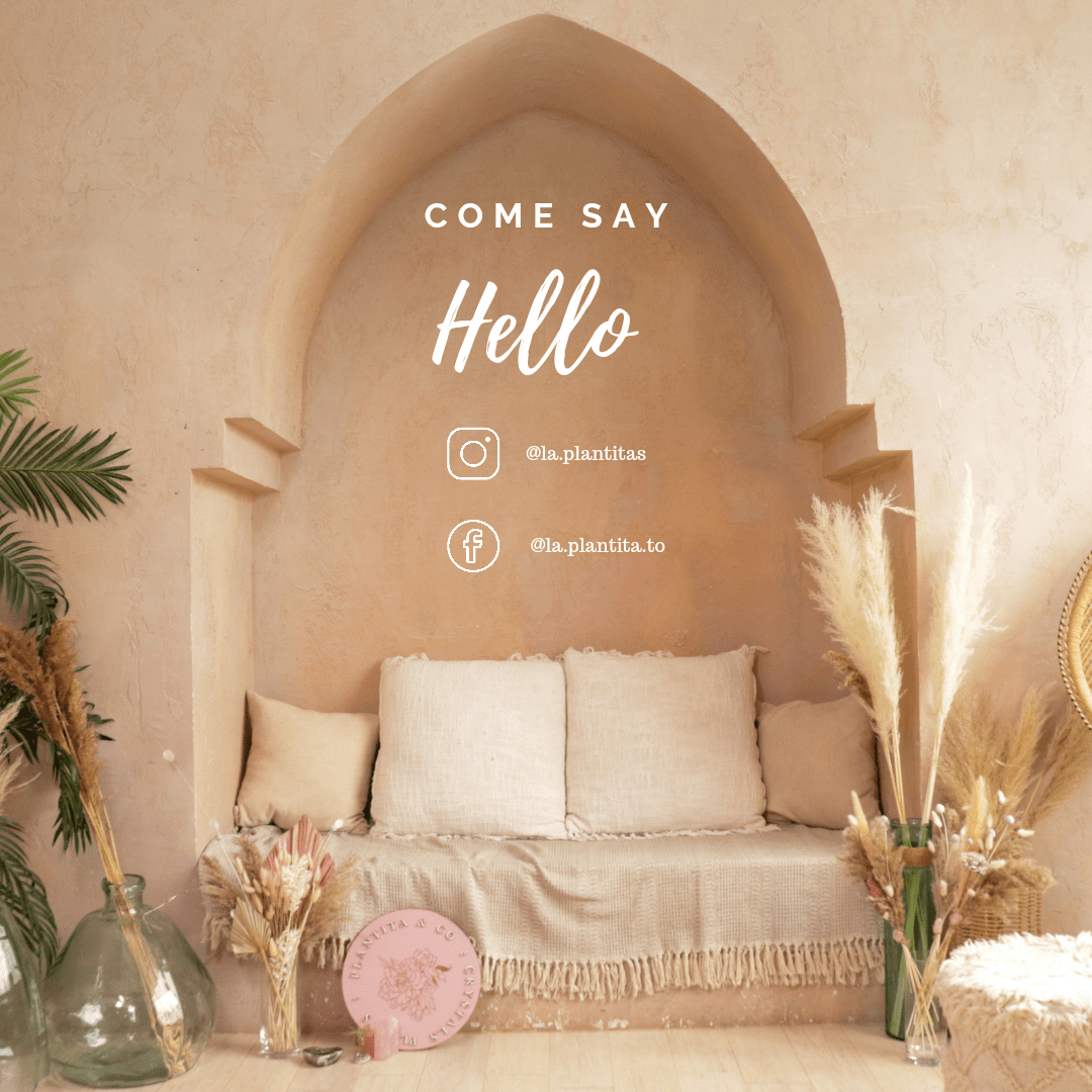 Floral Installation - Boho Neutral - www.Shopthatapp.com