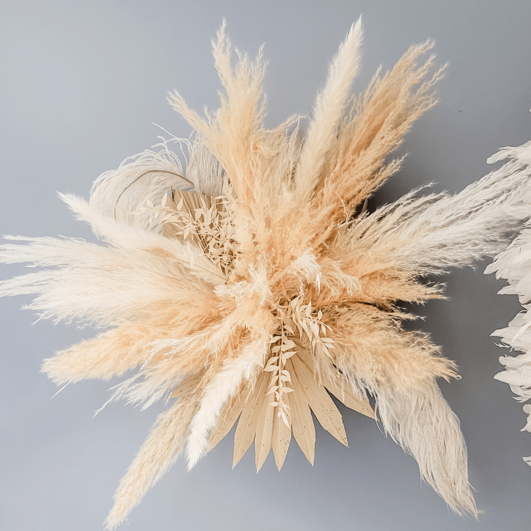 Floral Installation - Boho Neutral - www.Shopthatapp.com