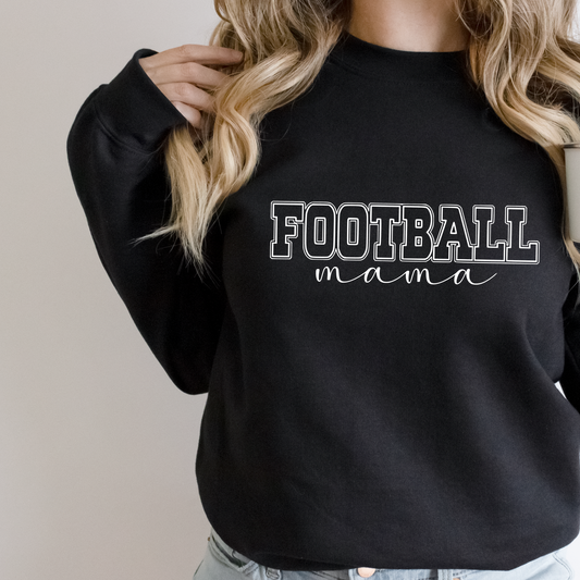 RusticGirls.Trilogy Football Mom Sweatshirt - Cozy Style - www.Shopthatapp.com