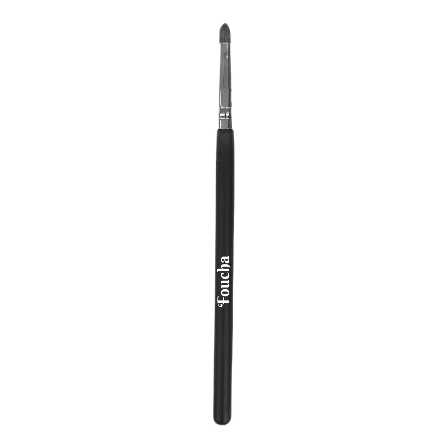 Foucha Detail Crease Brush with a fine tip for precise eyeshadow application