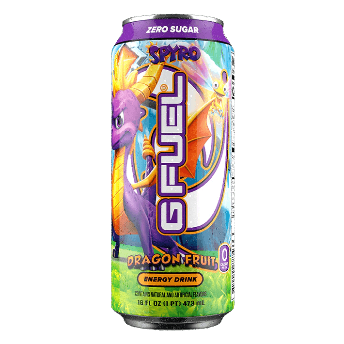 G Fuel Spyro Dragon Fruit Energy Drink - www.Shopthatapp.com