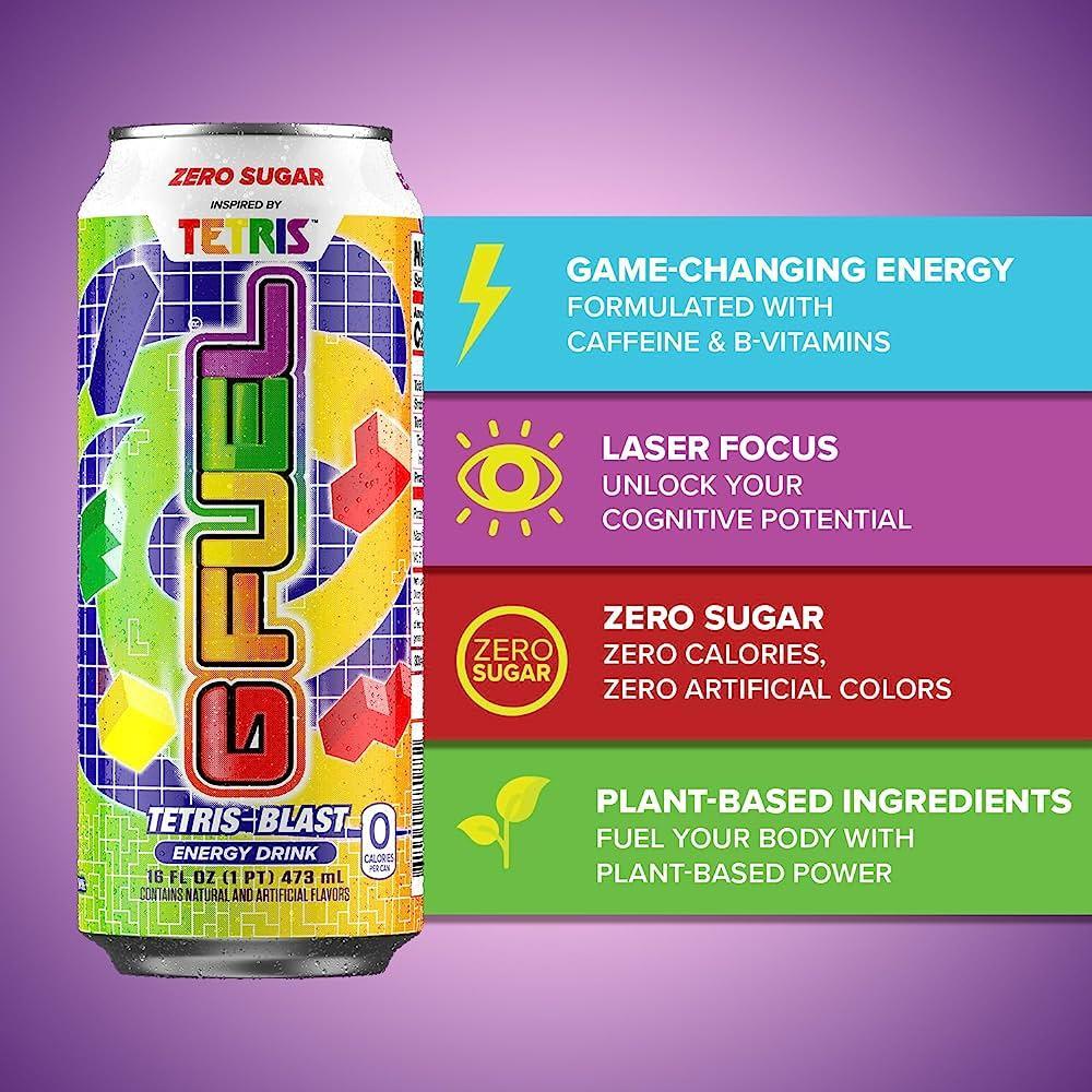 G Fuel Tetris Blast Energy Drink - www.Shopthatapp.com