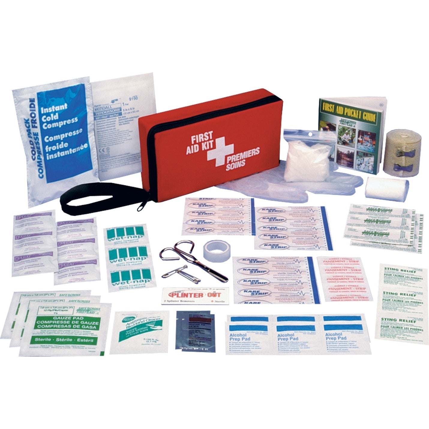 General - Purpose First Aid Kits, Class 1 Medical Device, Nylon Bag - www.Shopthatapp.com
