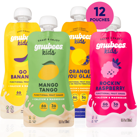 gnubees Rainbow Pack - 12 pouches - www.Shopthatapp.com