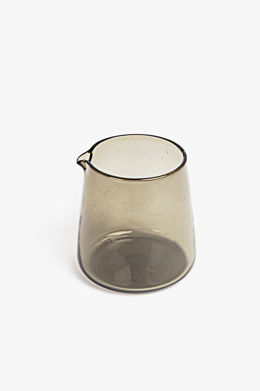 Grey Glass Blown Handmade Water Jug - www.Shopthatapp.com