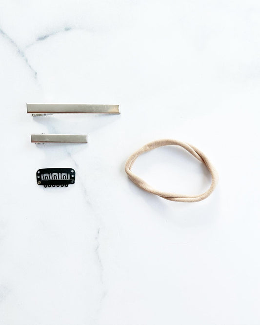 Grosse bouclette beige pour cheveux - www.Shopthatapp.com