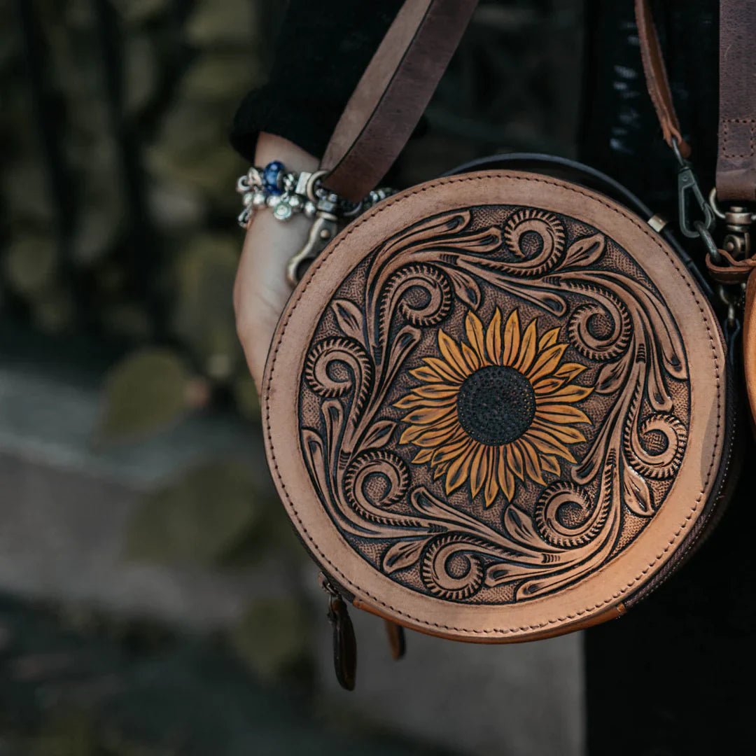 Gypsy Round Crossbody Purse - www.Shopthatapp.com