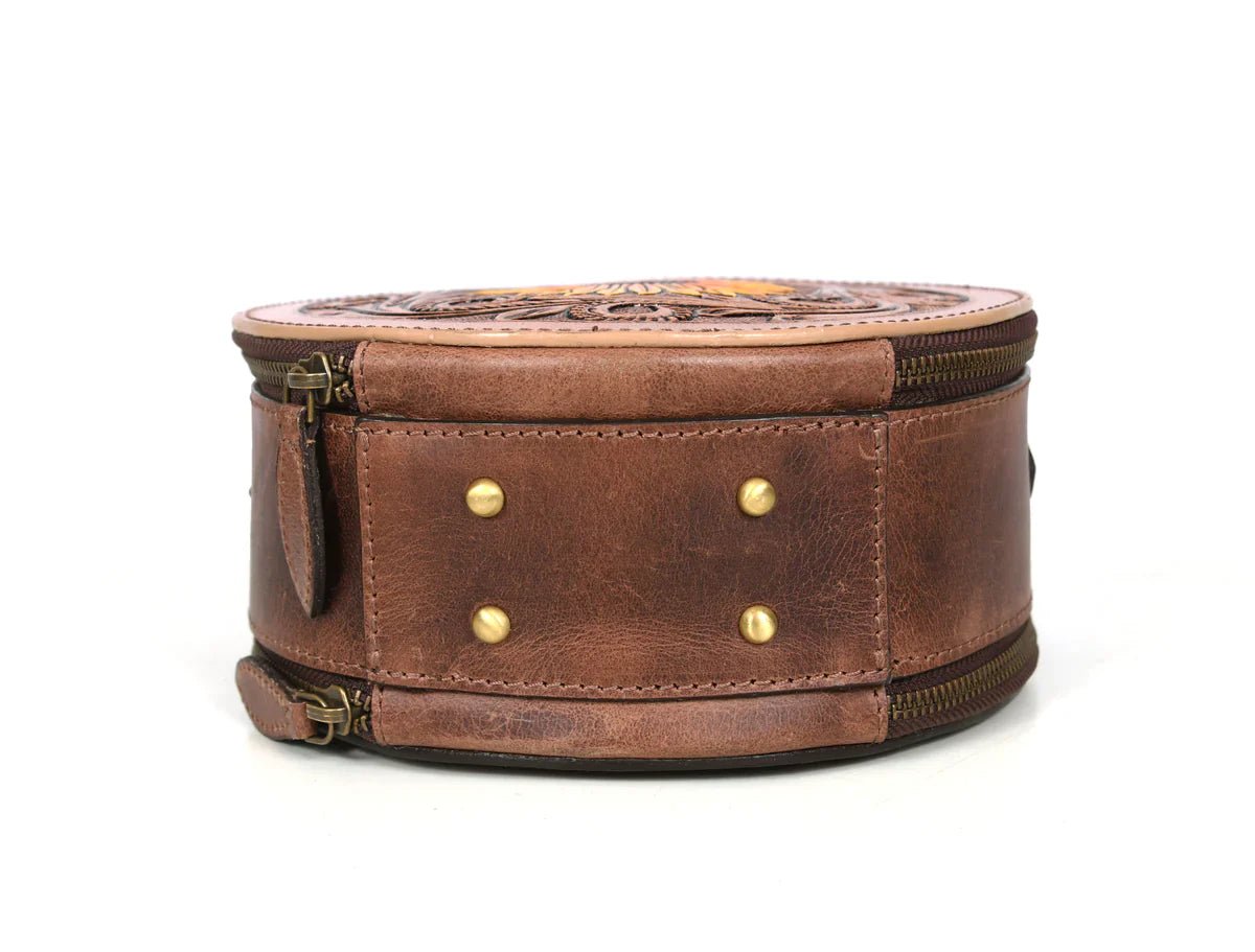 Gypsy Round Crossbody Purse - www.Shopthatapp.com