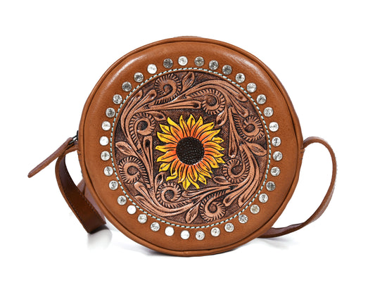 Gypsy Round Crossbody Purse - www.Shopthatapp.com