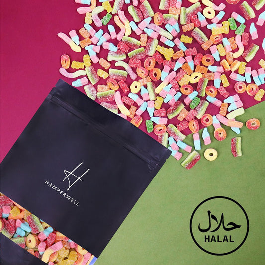 Halal Fizzy Sweets Selection Pouch - www.Shopthatapp.com