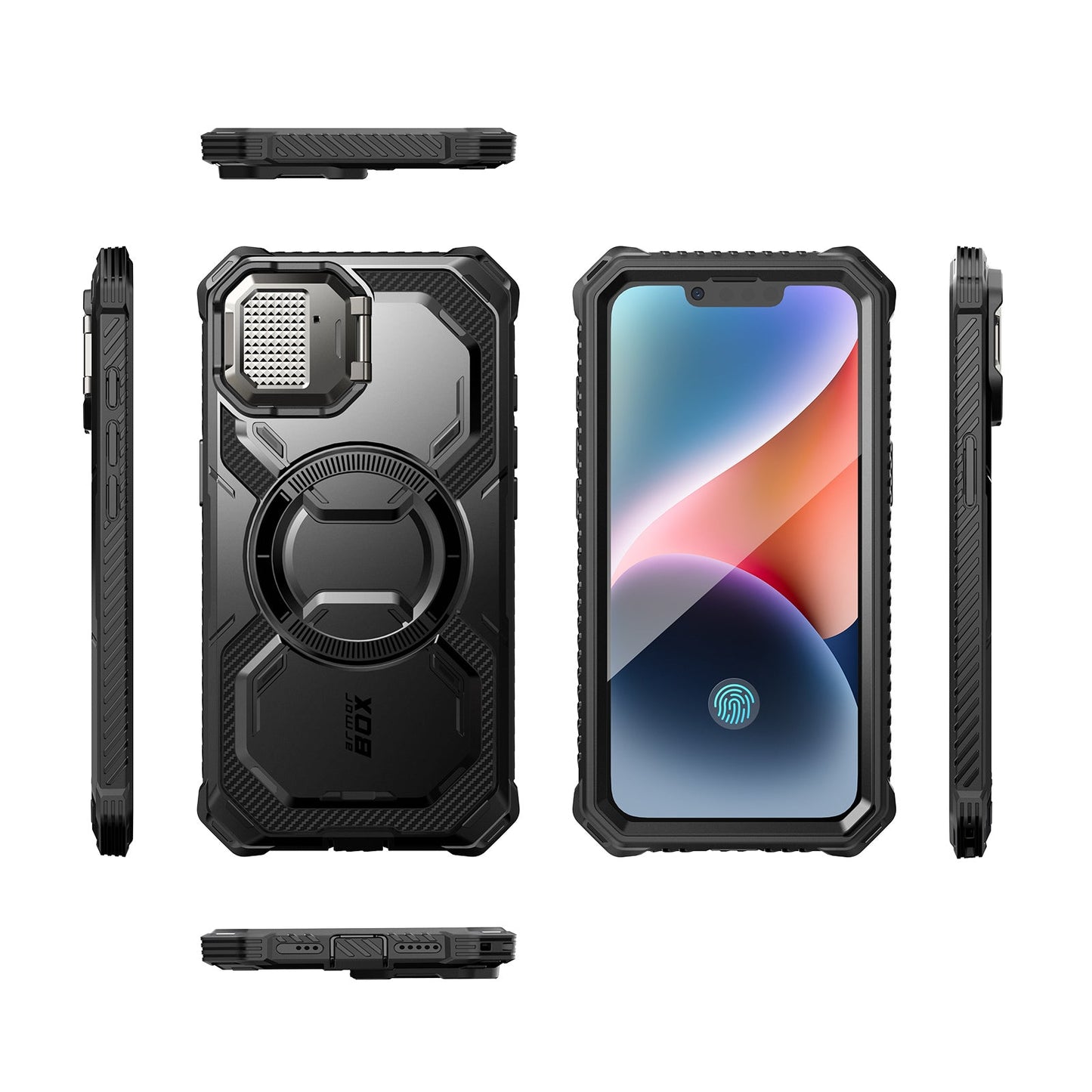 iPhone 16e (2025) Armorbox Case-Black - www.Shopthatapp.com