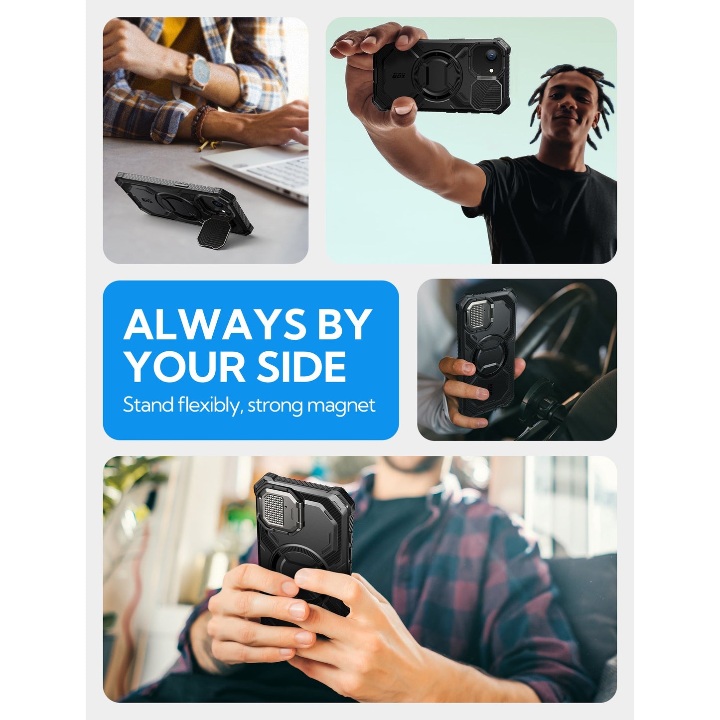 iPhone 16e (2025) Armorbox Case-Black - www.Shopthatapp.com