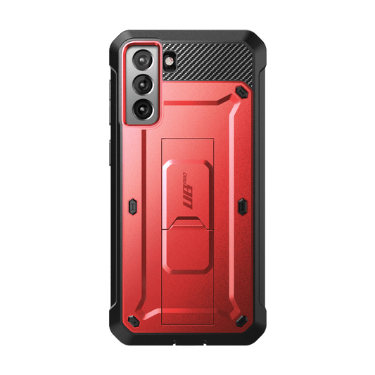 Galaxy S21 Plus Unicorn Beetle Pro Rugged Case-Metallic Red - www.Shopthatapp.com